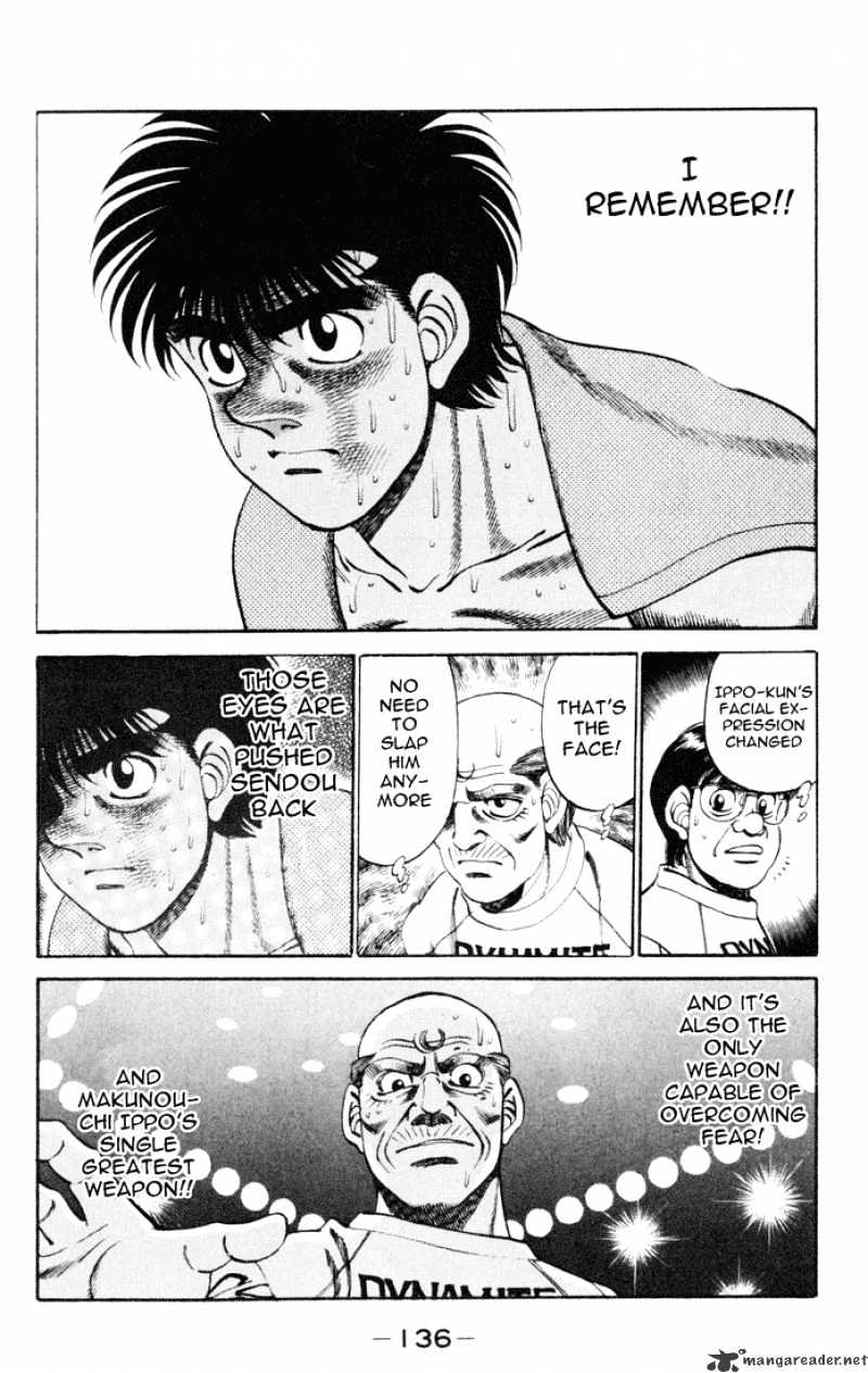 Hajime no Ippo: Fighting Spirit, Chapter 257 image 16